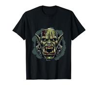 Orc Face Warrior Costume Orcs Fantasy Creature T-Shirt