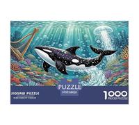 Orca 1000 Piece Jigsaw Puzzle Age 12+ for Brainteasing Gift Giving 38x26cm/1000pcs