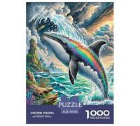 Orca 1000 Piece Jigsaw Puzzles for Adults Challenge High Difficulty Marine Animals Home Decoration Premium Box Packaging 70x50cm/1000pcs