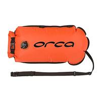 ORCA 2025 Safety Buoy with Pocket Swimming Accessory - High Vis Orange