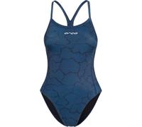 ORCA 2026 Womens Core One Piece Thin Strap Swimsuit - Blue