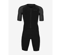 Orca Apex Dream Kona Short Sleeve Trisuit Black Dark Grey - XS