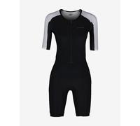 Orca Athlex Aero Race Short Sleeve Trisuit Black White Women - XS