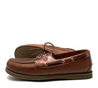 Orca Bay Fowey Mens Wide Fit Deck Shoes Saddle 2022: 11 (46)