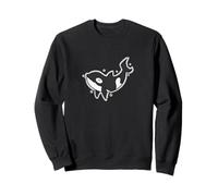 Orca big Whale jumping Sweatshirt