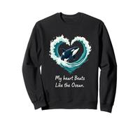 Orca Emotion Marine Love Sea Beats Ocean Rhythm Product Sweatshirt