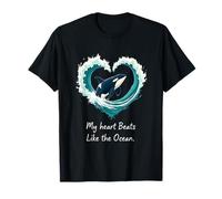 Orca Emotion Marine Love Sea Beats Ocean Rhythm Product T-Shirt