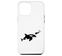 Orca Encounter Scuba Diving Deep Ocean Boating Snorkling Case for iPhone 12 Pro Max