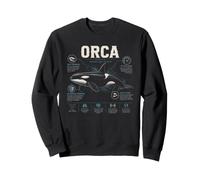 Orca Intelligent Social Relentless Apex Whale Sweatshirt