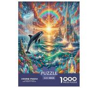 Orca Jigsaw Puzzles Puzzle for Adults Kids. 1000 Piece Great Gifts Challenge Toy Educational Games Home Decoration for Adults& Kids Age 14 Years Up 38x26cm/1000pcs