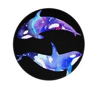 Orca Killer Whale 8-Inch Round Mouse Pad - Your Desk Companion for Office, Desktop, Laptop, Personal Computers, and Consoles