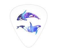 Orca Killer Whale Advanced guitar pick 12 pieces Three thicknesses for bass, electric guitar, acoustic guitar bag