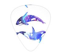 Orca Killer Whale Advanced guitar pick 12 pieces Three thicknesses for bass, electric guitar, acoustic guitar bag