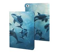 Orca Killer Whale Case Compatible for ipad Mini 1/2/3/4/5 (7.9in) Tablet Cases Stand Protective Cover with Sleep/Wake