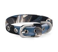 Orca Killer Whale Dog Collar Adjustable Soft and Comfortable Puppy Collars with Metal Buckle Pet Collar for Small Medium Pet