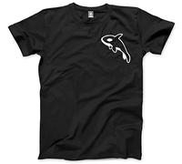 ORCA Killer Whale Men's Unisex T-Shirt - Black Small