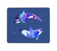 Orca Killer Whale Mouse Pad, Mice Pad With Non-Slip Rubber Base, Mouse Mats For Computers