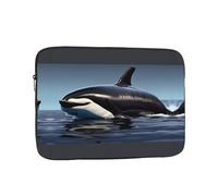Orca Killer Whale Print Laptop Case, Computer Case Laptop Gifts for Men Women for Travel Abroad