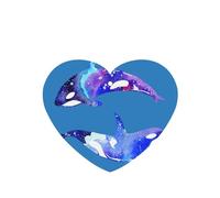Orca Killer Whale Printing Fashion Car Air Freshener Cards 10 Pcs Car Scented Hanging Sheets