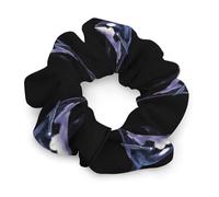 Orca Killer Whale Women Ponytail Holders Satin Scrunchies Stylish Hair Elastics & Ties