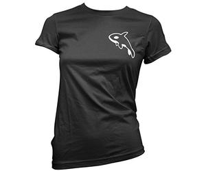 ORCA Killer Whale Women's T-Shirt - Black 14