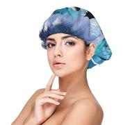 Orca Killer Whales Wave,Adult's Satin Sleeping Cap - Women's Elastic Sleep Bonnet, Adjustable Overnight Hair Cover