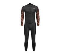ORCA Mens Vitalis Breast Stroke Openwater Back Zip Wetsuit - Black -