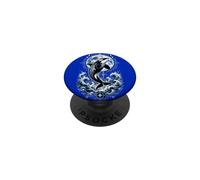 Orca Moon Guardian Ocean Spirit Mythic Whale Art PopSockets Adhesive PopGrip