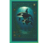 Orca Mother and Baby Whale Journal - 6″ × 9″ Oregon Coast Edition (120 Lined Pages): Killer Whale and Calf Sketchbook with Celtic Knot Starfish Shell ... and Ink, or a Creative Journaling Notebook!