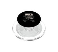 Orca No Natural Predator Apex Ocean Hunter PopSockets PopGrip for MagSafe