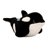 Orca Plush, Cute Baby Orca Stuffed Animal Plushie Toys Ocean Creatures Lifelike Sea Animals Gift for Boys Girls Home Decor(35CM/13IN)