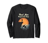 Orca Respect Protect The Ocean Marine Awareness Design Long Sleeve T-Shirt