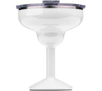 ORCA Rita | Temperature Insulated, Stainless Steel Margarita Glass, Lidded Tumbler for Cocktails, Wine & Cold Drinks - Pearl Gloss