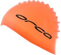 ORCA Silicone Swim Cap Hat - Orange