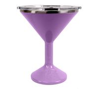 ORCA Tini 13oz Stainless Steel Martini Glass | Temperature Insulated Tumbler for Every Outdoor, Picnic, Poolside, Beach & Patio Party - Lilac