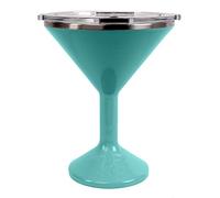 ORCA Tini 13oz Stainless Steel Martini Glass | Temperature Insulated Tumbler for Every Outdoor, Picnic, Poolside, Beach & Patio Party - Seafoam