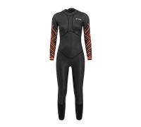 Orca Vitalis Breast Stroke Womens Openwater Swim Wetsuit 2024 - Black/Orange