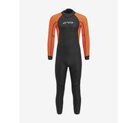Orca Vitalis Hi-Vis Open Water Long Sleeve Wetsuit Black Orange - 11