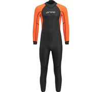 Orca Vitalis Hi-Vis Open Water Long Sleeve Wetsuit Black Orange - 10