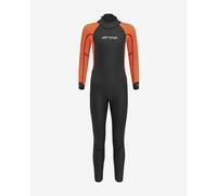 Orca Vitalis Squad Hi-Vis Open Water Wetsuit Black Orange Kids - 8