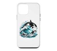 Orca Whale Ocean Park Visit Marine Life Family Trip Case for iPhone 12 mini