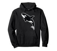 Orca Whale Ocean Wildlife Marine Animal Design Pullover Hoodie