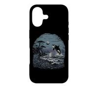 Orca Whale Pacific Coast Waves Ocean Oregon Washington Case for iPhone 17