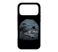 Orca Whale Pacific Coast Waves Ocean Oregon Washington Case for iPhone 17 Pro Max