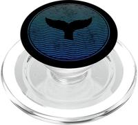 Orca Whale Tail Ocean Wave Sea Life Marine Animal Graphic PopSockets PopGrip for MagSafe