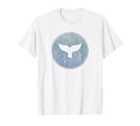 Orca Whale Tail Ocean Wave Sea Life Marine Animal Graphic T-Shirt