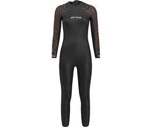 ORCA Womens Vitalis Thermal Openwater Back Zip Wetsuit - Black - Thermal Warm Heat Layer Layers Womens Size - XL