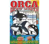 Orca Word Search: Easy To Read Print With 50+ Puzzles About Orcas, Killer Whales, Aquatic Animals, And More | 6x9 inch, 110 pages | Gift For Holidays, Vacations, and Spare Time