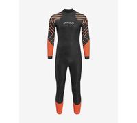 Orca Zeal Hi-Vis Open Water Long Sleeve Wetsuit Black Orange - 10