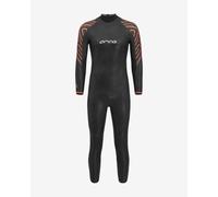 Orca Zeal Thermal Open Water Long Sleeve Wetsuit Black Orange - 10